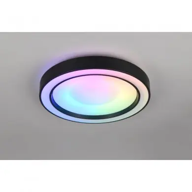Plafonnier ARCO 22W LED Noir mat TRIO LIGHTING R65091432
