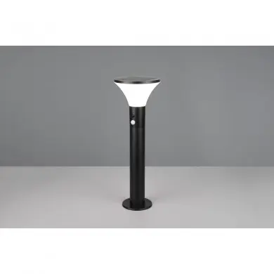 Borne Potelet Extérieur GORDA 3,5W LED Noir mat H50 TRIO LIGHTING R54676132