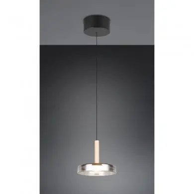 Suspension CELESTE 10W LED Noir mat TRIO LIGHTING 354910132