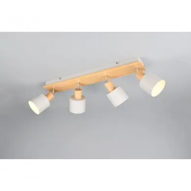 Plafonnier SHANTI 4x4W E14 Gris chaud TRI_862700476 862700476 Plafonnier SHANTI 4x4W E14 Gris chaud TRIO LIGHTING 862700476