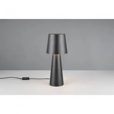 Lampe NUBIAN 1x7W E27 Noir mat TRI_562900132 562900132 Lampe NUBIAN 1x7W E27 Noir mat TRIO LIGHTING 562900132
