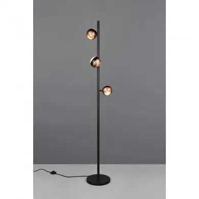 Lampadaire ORBIT 3x8W LED Noir mat TRIO LIGHTING 444410332