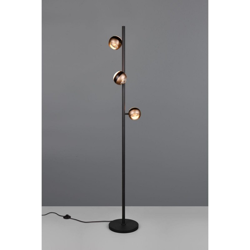 Lampadaire ORBIT 3x8W LED Noir mat TRIO LIGHTING 444410332