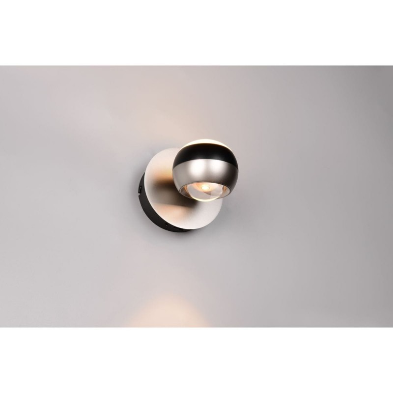 Applique ORBIT 8W LED Nickel mat TRIO LIGHTING 244410107