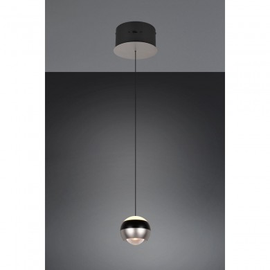Suspension ORBIT 8W LED Nickel mat TRIO LIGHTING 344410107