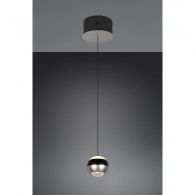 Suspension ORBIT 8W LED Nickel mat TRIO LIGHTING 344410107