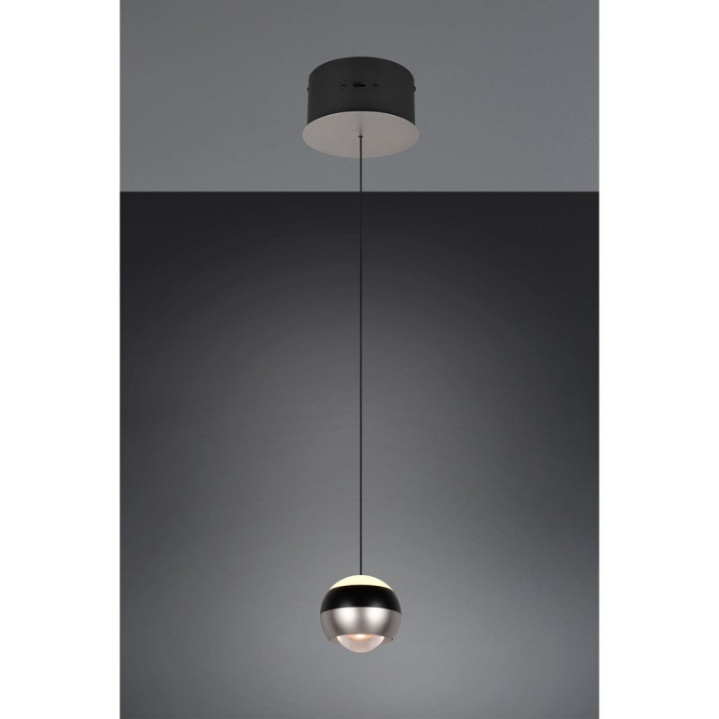 Suspension ORBIT 8W LED Nickel mat TRIO LIGHTING 344410107