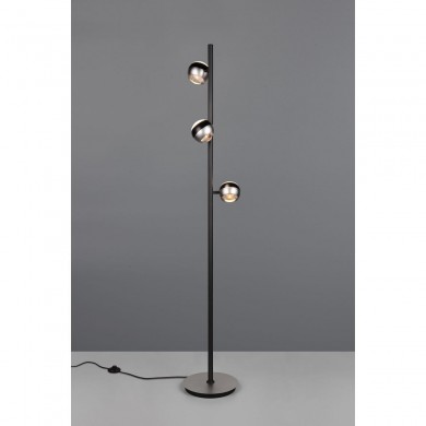 Lampadaire ORBIT 3x8W LED Nickel mat TRIO LIGHTING 444410307