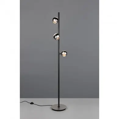Lampadaire ORBIT 3x8W LED Nickel mat TRIO LIGHTING 444410307