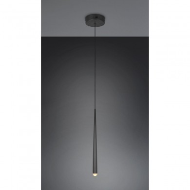 Suspension CALA 5,5W LED Noir mat TRIO LIGHTING 354810132