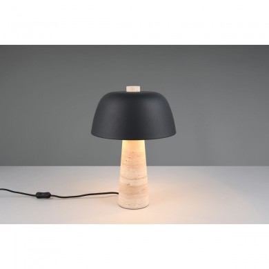 Lampe TIMBA 2x7W E27 Noir mat TRIO LIGHTING 567800232