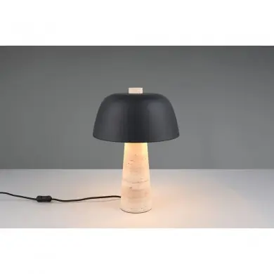 Lampe TIMBA 2x7W E27 Noir mat TRIO LIGHTING 567800232