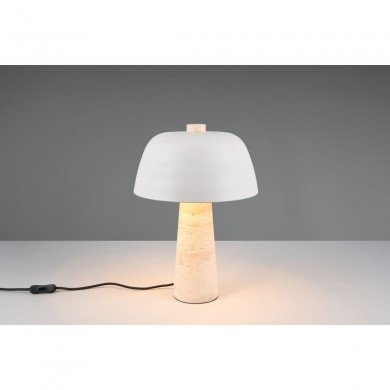 Lampe TIMBA 2x7W E27 Gris chaud TRIO LIGHTING 567800276