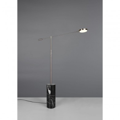 Lampadaire FIORE 10W LED Nickel mat TRIO LIGHTING 454610107