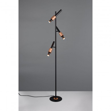 Lampadaire IKARIS 3x8W LED Noir mat TRIO LIGHTING 455310332