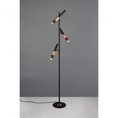 Lampadaire IKARIS 3x8W LED Noir mat TRIO LIGHTING 455310332