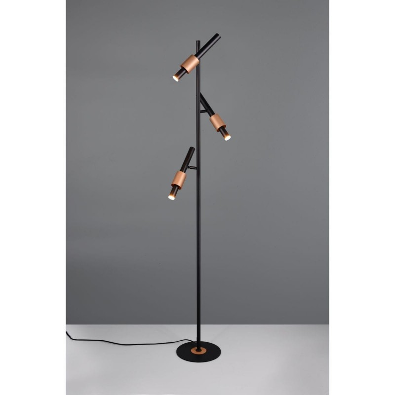 Lampadaire IKARIS 3x8W LED Noir mat TRIO LIGHTING 455310332