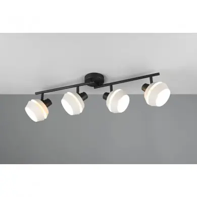 Plafonnier ISLA 4x4W E14 Gris chaud TRIO LIGHTING R86364076