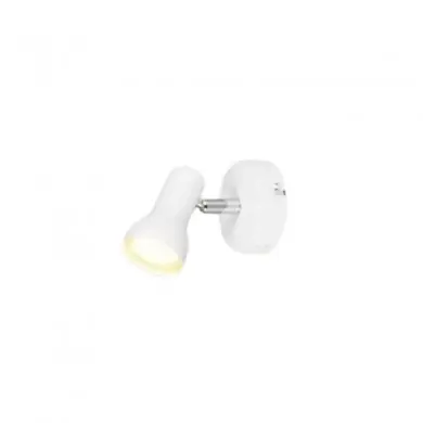 Applique murale CANTAR 1x4,9W GU10 Blanc mat TRI_R81791031 R81791031 Applique murale CANTAR 1x4,9W GU10 Blanc mat TRIO LIGHTING R81791031