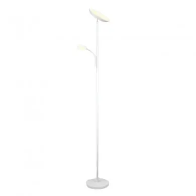 Lampadaire SPECTER 17W LED Blanc mat avec liseuse TRIO LIGHTING R47842131