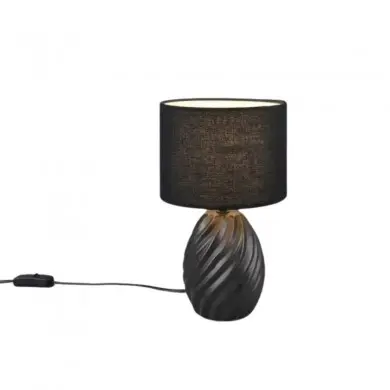 Lampe MELVA 1x4W E14 Noir mat TRI_R51771032 R51771032 Lampe MELVA 1x4W E14 Noir mat TRIO LIGHTING R51771032