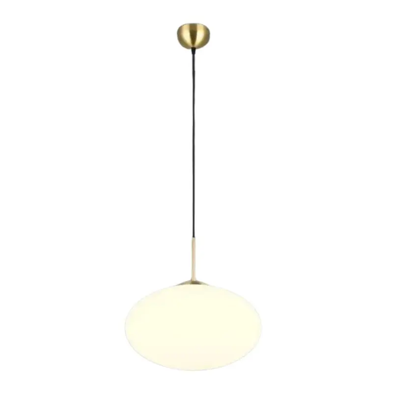 Suspension FOMENTO 1x8,5W E27 Laiton mat D40 TRI_363190108 363190108 Suspension FOMENTO 1x8,5W E27 Laiton mat D40 TRIO LIGHTING 363190108