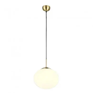 Suspension FOMENTO 1x8,5W E27 Laiton mat D30 TRIO LIGHTING 363100108