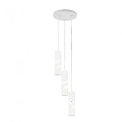 Suspension STREAM 3x3W GU10 Blanc mat TRIO LIGHTING 364030331