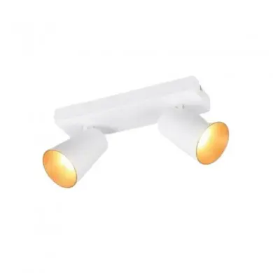 Plafonnier SHARP 2x4,9W GU10 Blanc mat TRIO LIGHTING 817100231