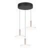 Suspension CELESTE 3x7,5W LED Café TRIO LIGHTING 354930365