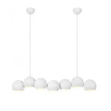 Suspension CUPOLO 7x40W E14 Blanc MARKSLOJD 108859