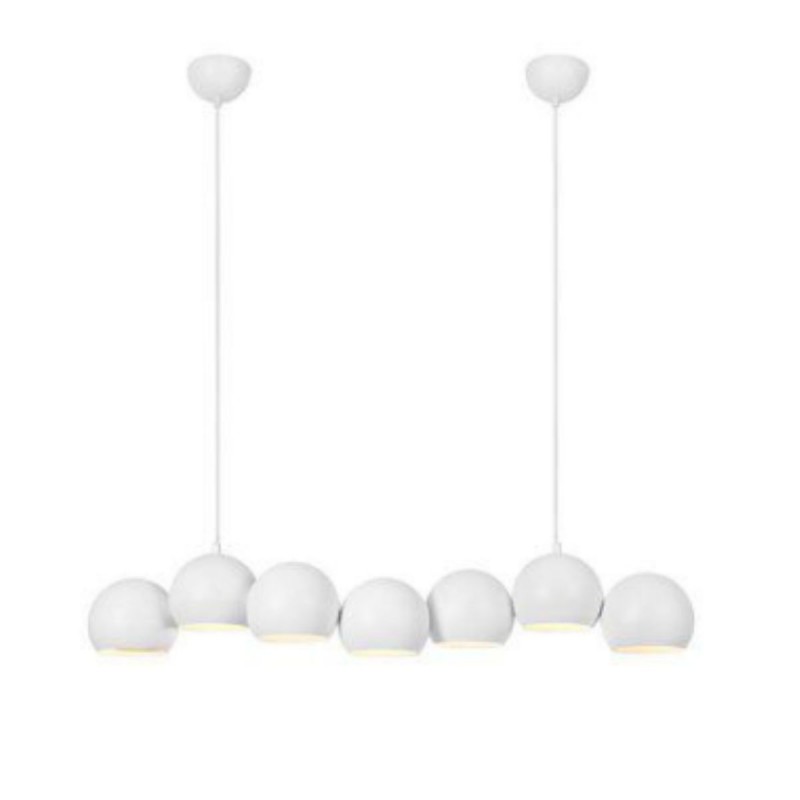 Suspension CUPOLO 7x40W E14 Blanc  108859