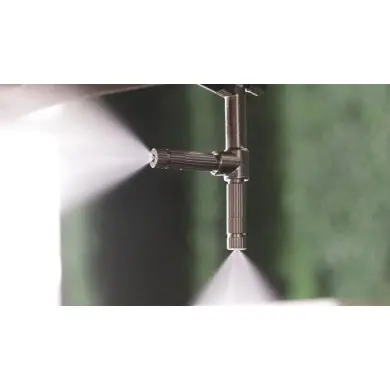 Ventilateur Industriel Mobile Noir 67cm avec Brumisateur BOUTICA DESIGN 5600137