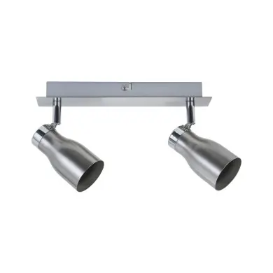 Plafonnier Meli 2x10W MAX GU10 Nickel satiné Paulmann 66687
