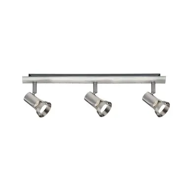 Plafonnier Teja 3x10W MAX GU10 Nickel satiné Paulmann 66700