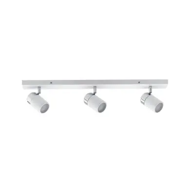 Plafonnier Salle de Bain Zyli 3x10W MAX GU10 Blanc, Chrome Paulmann 66713