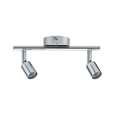 Plafonnier Salle de Bain Carolina 2x10W MAX GU10 Chrome PAU_66748 66748 Plafonnier Salle de Bain Carolina 2x10W MAX GU10 Chrome Paulmann 66748