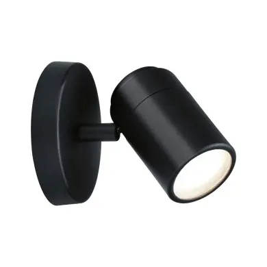 Applique Salle de Bain Zyli 10W MAX GU10 Noir mat PAU_66774 66774 Applique Salle de Bain Zyli 10W MAX GU10 Noir mat Paulmann 66774