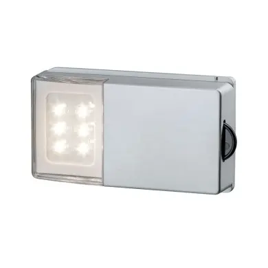 Éclairage d'armoire LED SnapLED 0,3W Argent Paulmann 70498