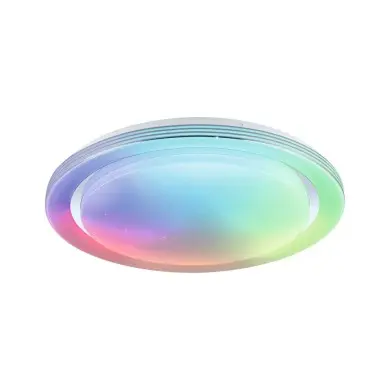 Plafonnier Rainbow 38,5W Chrome, Blanc Paulmann 70547