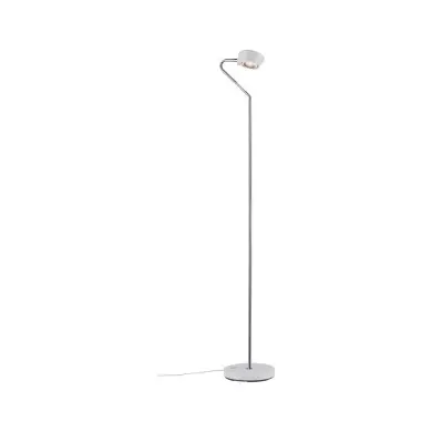 Lampadaire Ramos 7,5 & 3,5W Blanc dépoli, Chrome Paulmann 70920