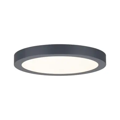 Plafonnier Abia 22W Gris foncé Paulmann 70988