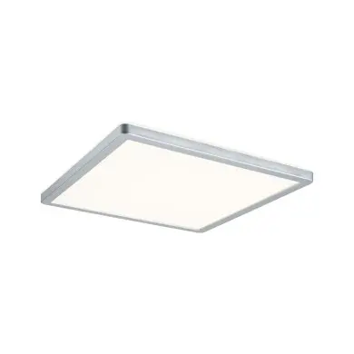 Plafonnier Atria Shine 16W Chrome mat Carré 3000K Paulmann 70994