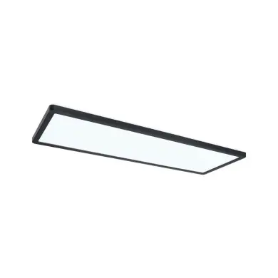 Plafonnier Atria Shine 22W Noir Carré P2 4000K Paulmann 71017