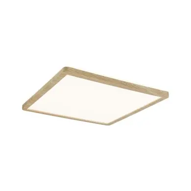 Plafonnier Salle de Bain Atria Shine 16W Esthétique bois Carré 3000K PAU_71030 71030 Plafonnier Salle de Bain Atria Shine 16W Esthétique bois Carré 3000K Paulmann 71030