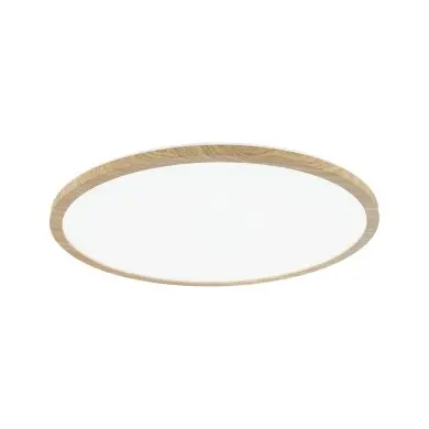 Plafonnier Salle de Bain Atria Shine 22W Esthétique bois Rond 4000K Paulmann 71034
