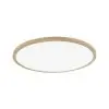 Plafonnier Salle de Bain Atria Shine 22W Esthétique bois Rond 4000K Paulmann 71034