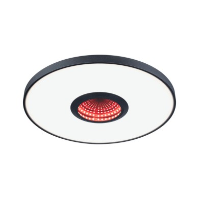 Plafonnier Spaceglow 21W Noir mat PAU_71038 71038 Plafonnier Spaceglow 21W Noir mat Paulmann 71038