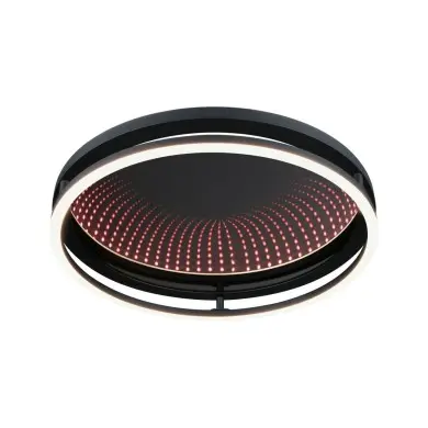 Plafonnier Spaceglow 34,5W Noir mat Paulmann 71056