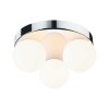 Plafonnier Salle de Bain Selection 3x20W MAX G9 Chrome, Satiné Paulmann 71062